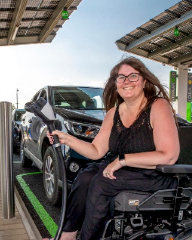 accessible charge point
