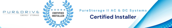 Puredrive certified installer logo